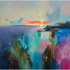 Laguna By Tatiana Yabloed, Ukraine,2020 (80 X 80)