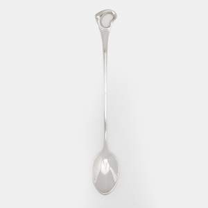 Tiffany & Co. Elsa Peretti Sterling Silver Open Heart Feeding Spoon