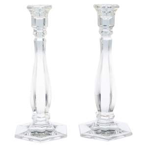 Tiffany & Co. Classic Crystal Candlesticks - Set of 2 