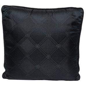 Versace Medusa Black Cotton Cushion