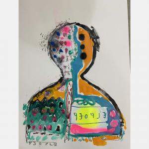 Autorretratos (People Are People) By Xavier Garcia, Spain,2022 (70 X 50)