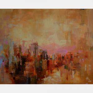 Midday By Zhanna Kondratenko, Ukraine,2021 (60 X 75)