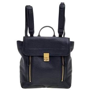 Pre Owned حقيبة ظهر 3.1 فيليب ليم باشلي جلد أسود