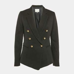 3.1 Phillip Lim Black Wool Double Breasted Jacket M