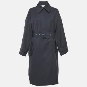 3.1 Phillip Lim Navy Blue Mid-Length Coat M