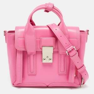 3.1 Phillip Lim Pink Leather Mini Pashli Satchel