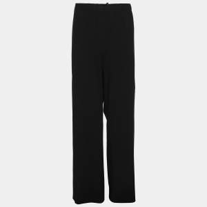 Pre Owned Basler Black Jersey Trousers XXL