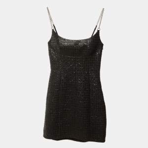 Pre Owned Alexander Wang Black Cotton Mini Dress XS