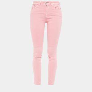 Acne Studios Pink Denim Skinny Leg Jeans XS Waist 25"
