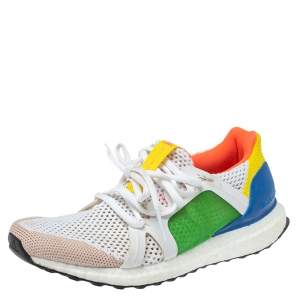 Adidas by Stella Mccartney Multicolor Fabric Low Top Sneakers Size 38.5