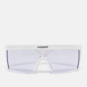 NoPeet White/Purple Haze Shield Sunglasses