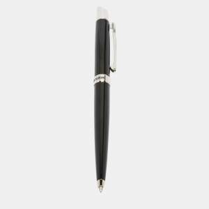 Aigner Black Resin Silver Tone Ballpoint Pen