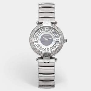 Pre Owned Aigner Blue Stainless Steel Siena Women's Wristwatch 32mm