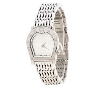 Pre Owned Aigner Silver Stainless Steel Ravenna Nuovo A25200 Women's Wristwatch 24 mm