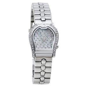 Aigner Mother of Pearl Stainless Steel Diamond Ravenna A02200 Women's Wristwatch 24 mm