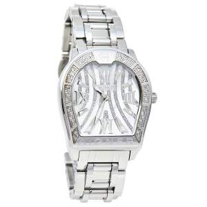 Aigner Mother Of Pearl Stainless Steel Verona A48100 Women's Wristwatch 33 mm