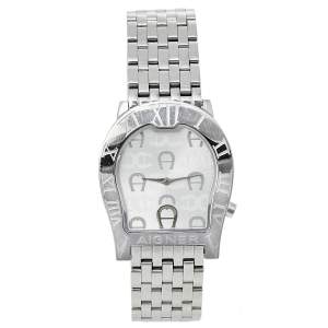 Aigner Silver Stainless Steel Ravenna Nuovo A25100 Women's Wristwatch 33 mm