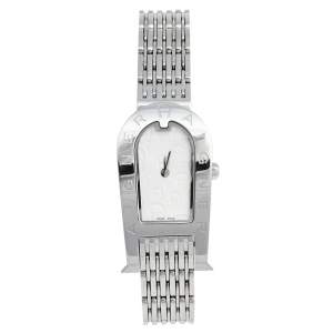 Aigner White Stainless Steel Olbia A29211 Women's Wristwatch 20 mm 