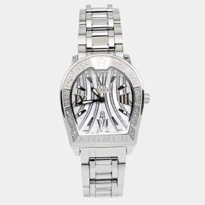 Aigner Mother of Pearl Stainless Steel Verona A48100 Women's Wristwatch 33 mm
