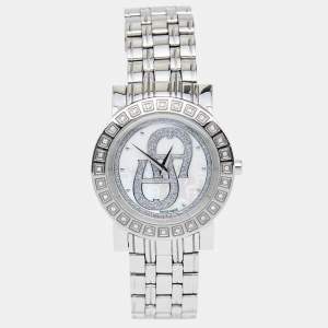 Aigner Mother of Pearl Stainless Steel Cortina A26300 Women's Wristwatch 36 mm