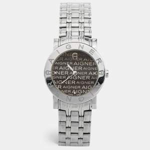 Aigner Grey Stainless Steel Cortina A26200 Women's Wristwatch 29 mm 