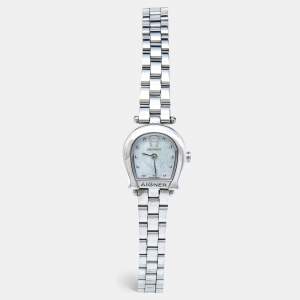 Aigner Mother of Pearl Stainless Steel Muggia A119200 Women's Wristwatch 19 mm 