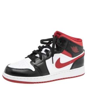 Air Jordan 1  Multicolor Leather Camo Sneakers Size 40