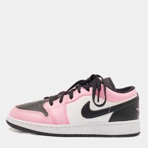 Air Jordans Multicolor Leather Low Light  Jordan 1Sneakers Size 38.5 
