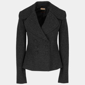 Alaia Women's Wool Jacket - Grey - M