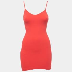 Alaia Coral Red Knit Camisole M