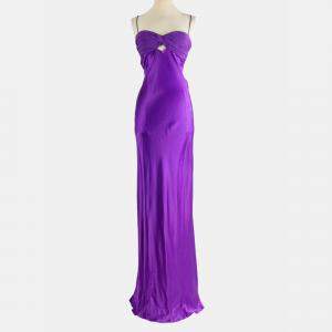 Alessandra Rich Purple Women's Long Dress IT 40