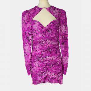 Alessandra Rich Silk Women's mini dress IT 42