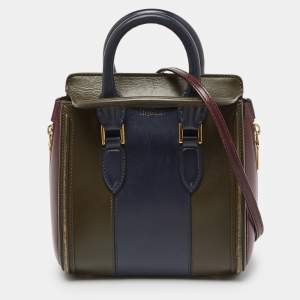 Alexander McQueen Multicolor Leather Mini Heroine Bag