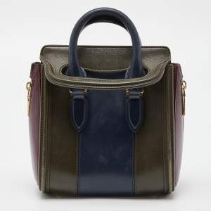 Alexander McQueen Multicolor Leather Mini Heroine Bag