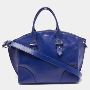 Alexander McQueen Ultramarine Leather Legend Satchel