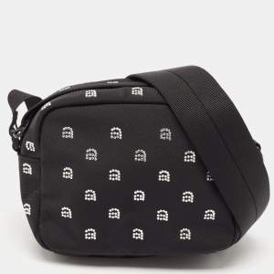 Alexander Wang Black Nylon Crystal Wangsport Camera Bag