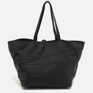 مملوكة مسبقًا Alexander Wang Punch Black Nylon Tote