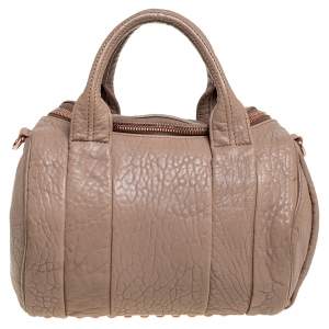 Alexander Wang Brown Leather Rocco Duffel Bag