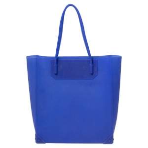 Alexander Wang Blue Rubber Prisma Tote 