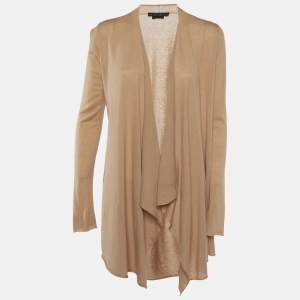 Alice + Olivia Beige Wool Knit Cardigan M
