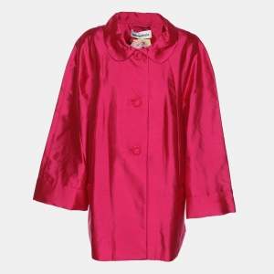 Anna Scholz Pink Satin Dupion T50 Jacket XL