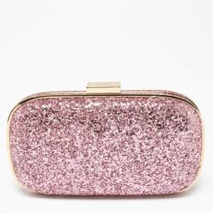 Pre Owned Anya Hindmarch Glitter Marano Clutch