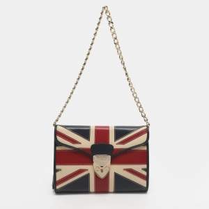 Pre Owned Aspinal Of London Multicolor Leather Shoulder Bag