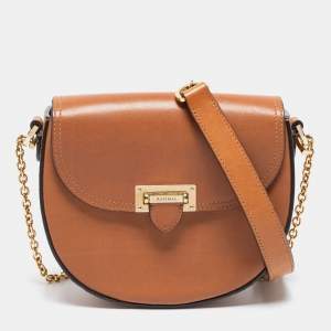 Aspinal Of London Tan Leather Portobello Shoulder Bag