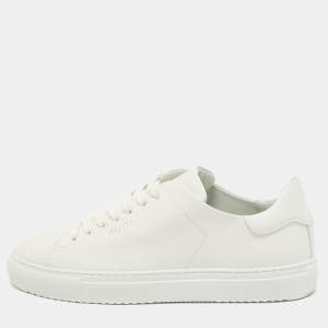 Axel Arigato White Leather Clean 90 Sneakers Size 38