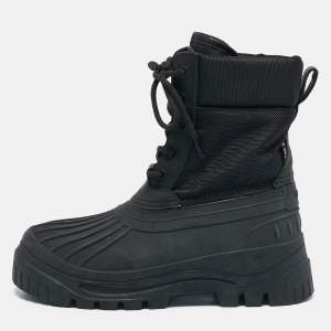 Axel Arigato Black Nylon and Rubber Cryo Ankle Length Boots Size 39