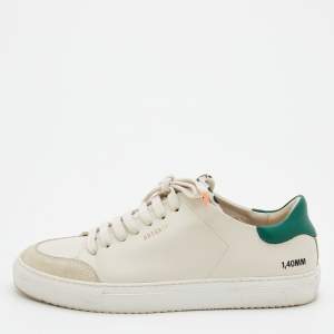 Axel Arigato Beige Leather and Suede Clean 90 Triple Sneakers Size 38
