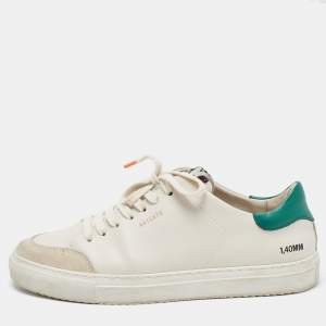 Axel Arigato Beige Leather and Suede Clean Sneakers Size 40
