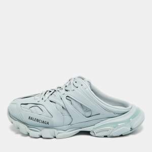 مملوكة مسبقًا حذاء رياضي بالنسياقا ترايك جلد صناعي أزرق مقاس 42