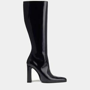 Balenciaga Leather Knee Length Boots Size 39